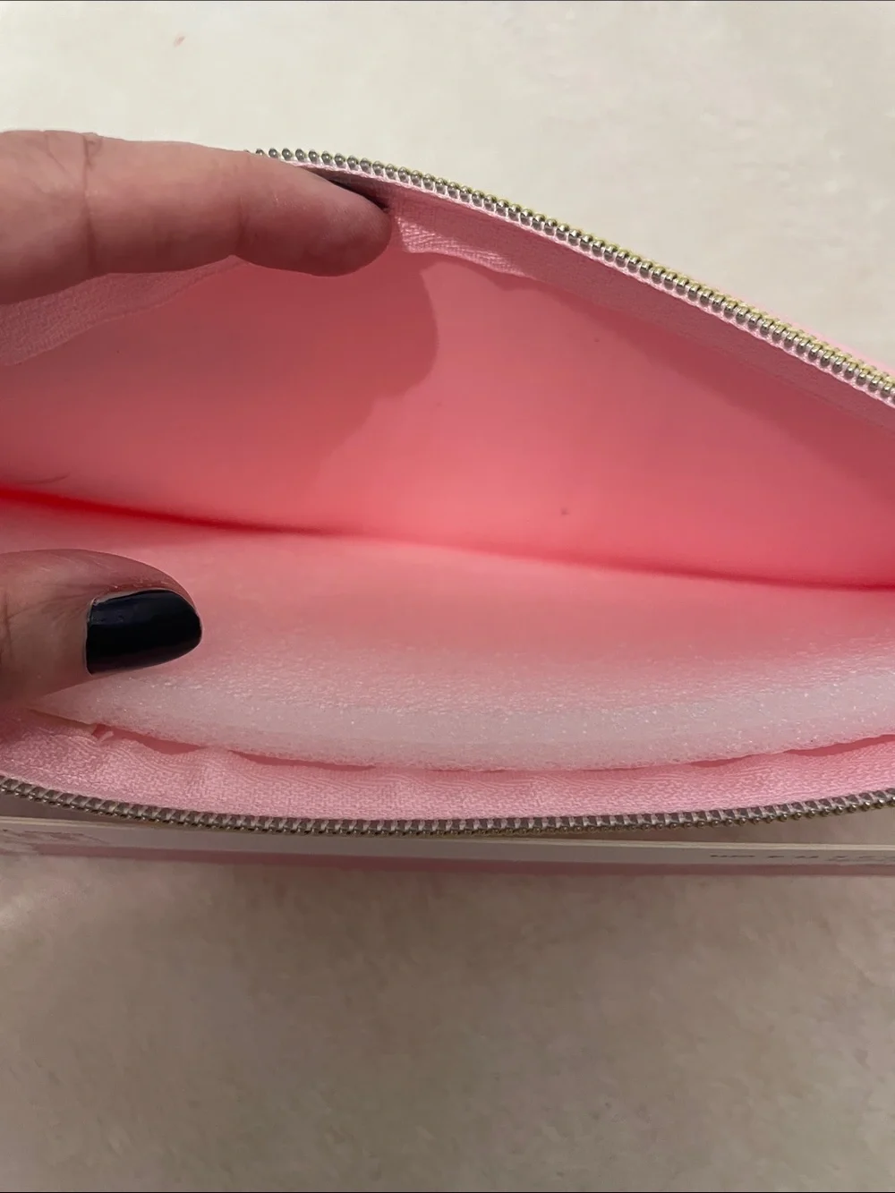miffy Pink Pencil Pouch with Lavender Motif